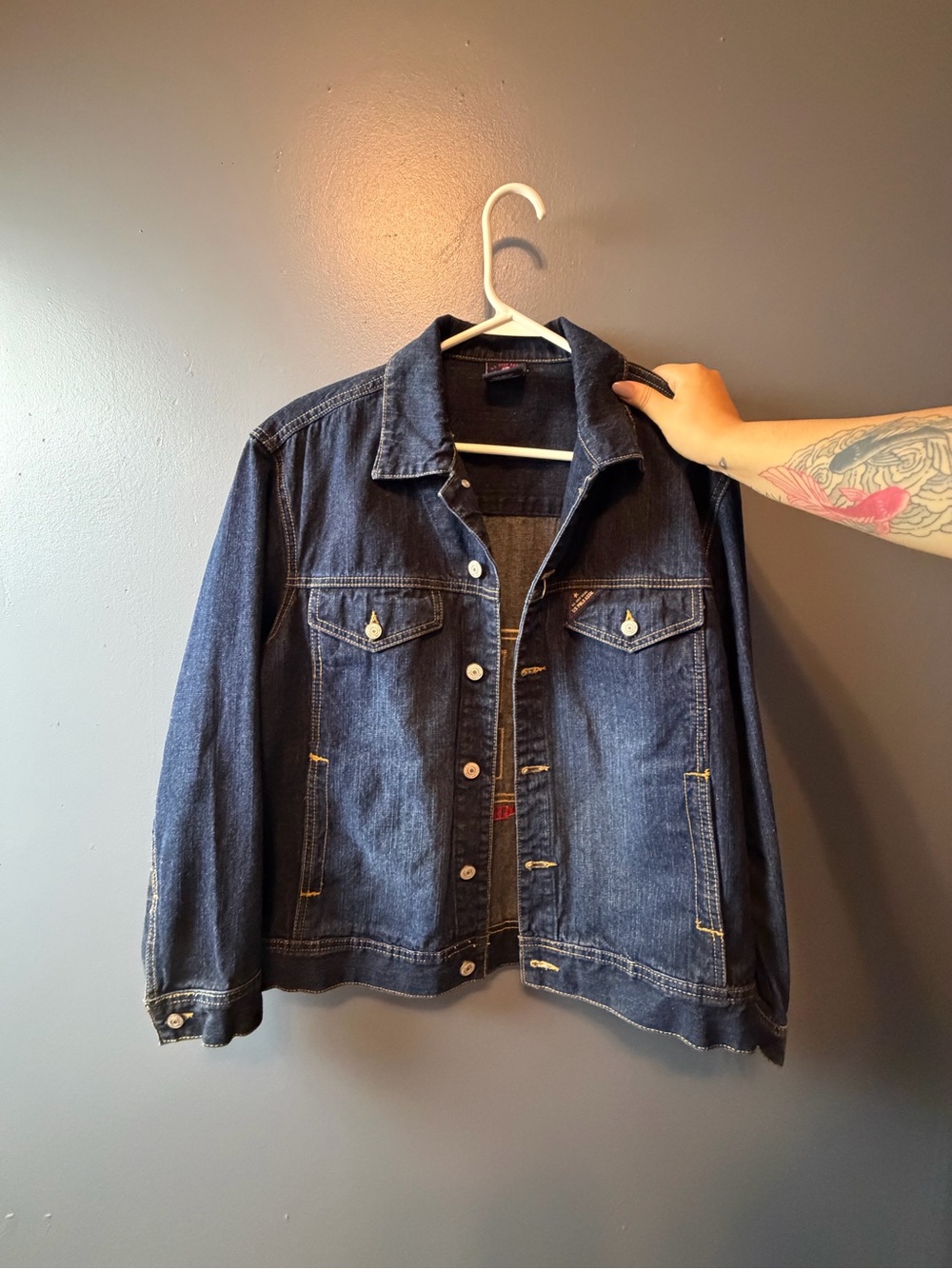 U.S. Polo Assn. Dark Blue Denim Jean Jacket